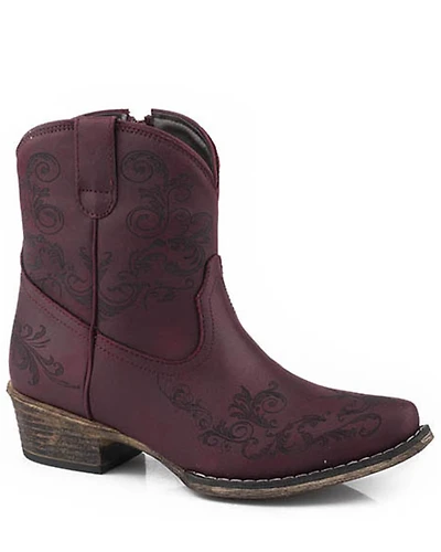 Roper Women's Short Stuff Fashion Booties - Snip Toe