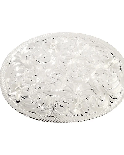 Montana Silversmiths Silver Engraved Western Buckle