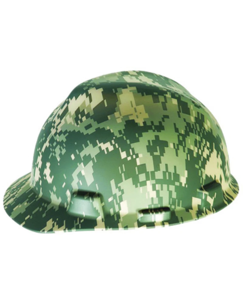 MSA Men's Camo Ratchet Cap Style Work Hard Hat