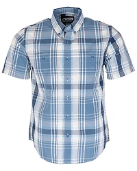 Mountain Khakis Men's Denison Plaid Print Short Sleeve Button-Down Shirt