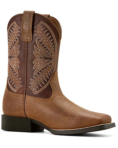 Ariat Boys' Ruidoso Western Boots - Broad Square Toe