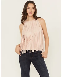 Idyllwind Women's Madie Faux Suede Fringe Tank