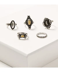 Shyanne Women's Rodeo Sunset Ring Set - 5 Piece