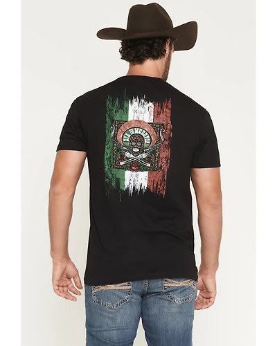 Moonshine Spirit Men's Fear Not Dia De Los Muertos Short Sleeve Graphic T-Shirt