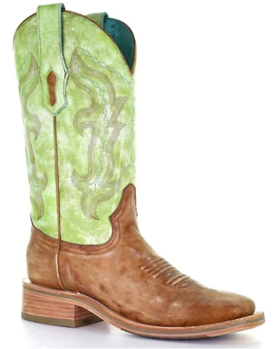 Corral Women's Embroidery Western Boots - Broad Square Toe