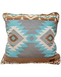Wrangler Mesa Daybreak Southwestern Print Euro Pillow Sham Cover