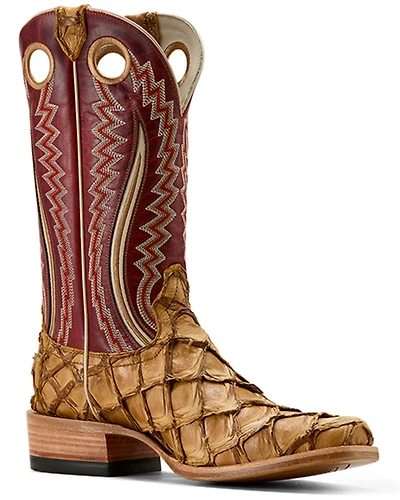 Ariat Men's Futurity Fame Exotic Pirarucu Western Boots - Square Toe