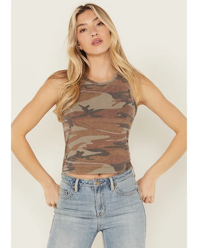 Boot Barn Women's Camo Print Eagle Tank