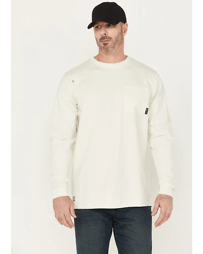 Ariat Men's FR Pima Long Sleeve Pocket Work T-Shirt