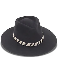 Nikki Beach Women's Zebra Sabi Felt Rancher Hat