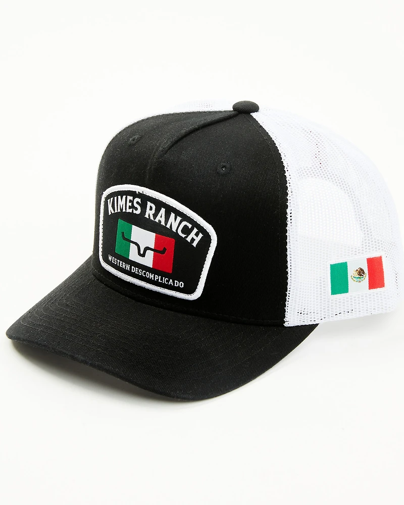 Kimes Ranch Men's Mexico Logo Patch Ball Cap