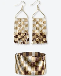 Ink + Alloy Women's Paige And Brooklyn Mixed Metallic Jewelry Set - 2 Piece