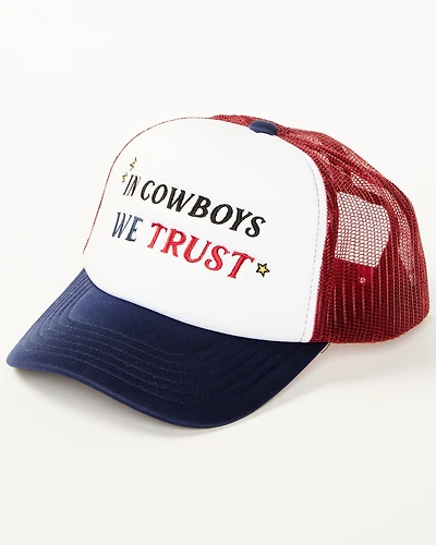 Shyanne Women's In Cowboys We Trust Ball Cap