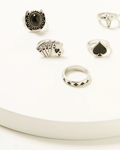 Idyllwind Women's Dresden Spade Ring Set - 5 Piece