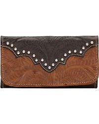American West Annie's Secret Tri-Fold Wallet