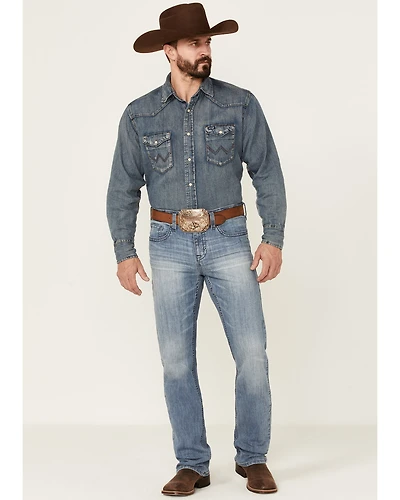 Cody James Men's Buckskin Wash Jackson Slim Straight Stretch Denim Jeans - Tall