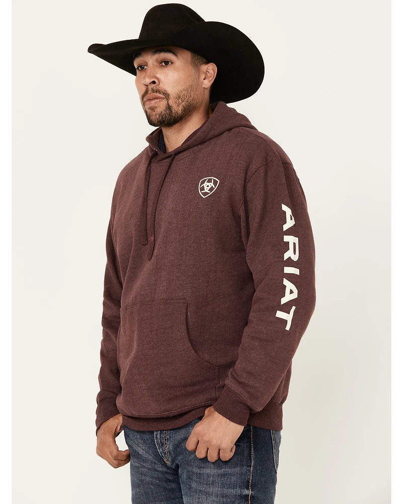 Ariat Men's Logo Sleeve Hooded Sweatshirt