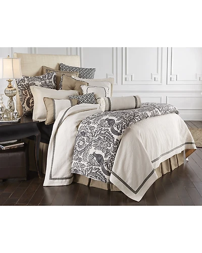 HiEnd Accents Augusta Super King Matelasse Coverlet Set - 4 Piece