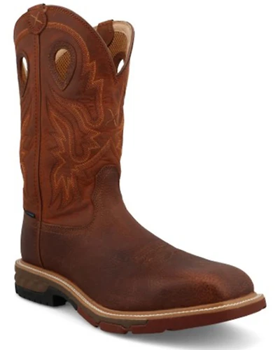 Twisted X Men's 12" Waterproof Western Work Boots - Nano Toe
