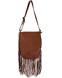 Scully Women's Soft Leather Fringe Crossbody Bag