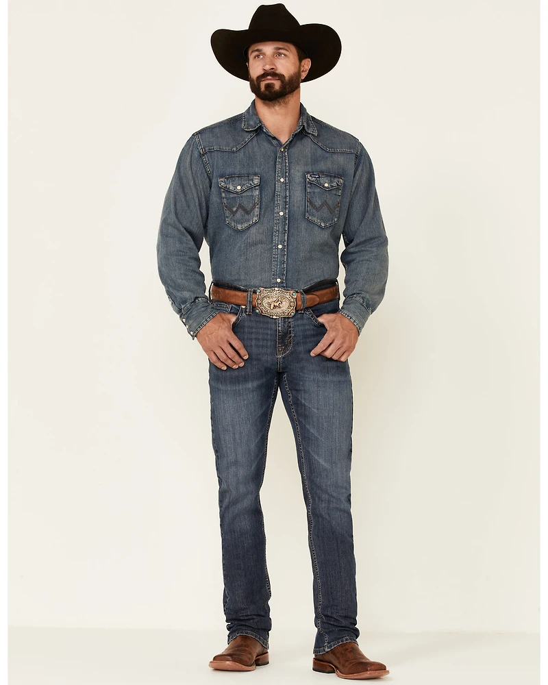 Cody James Men's Courtright Wash Jackson Slim Straight Stretch Denim Jeans