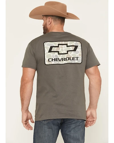 Buckwear Men's Camo Chevy Logo Short Sleeve Graphic T-Shirt