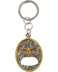 Cody James Long Horn Bottle Opener Keychain