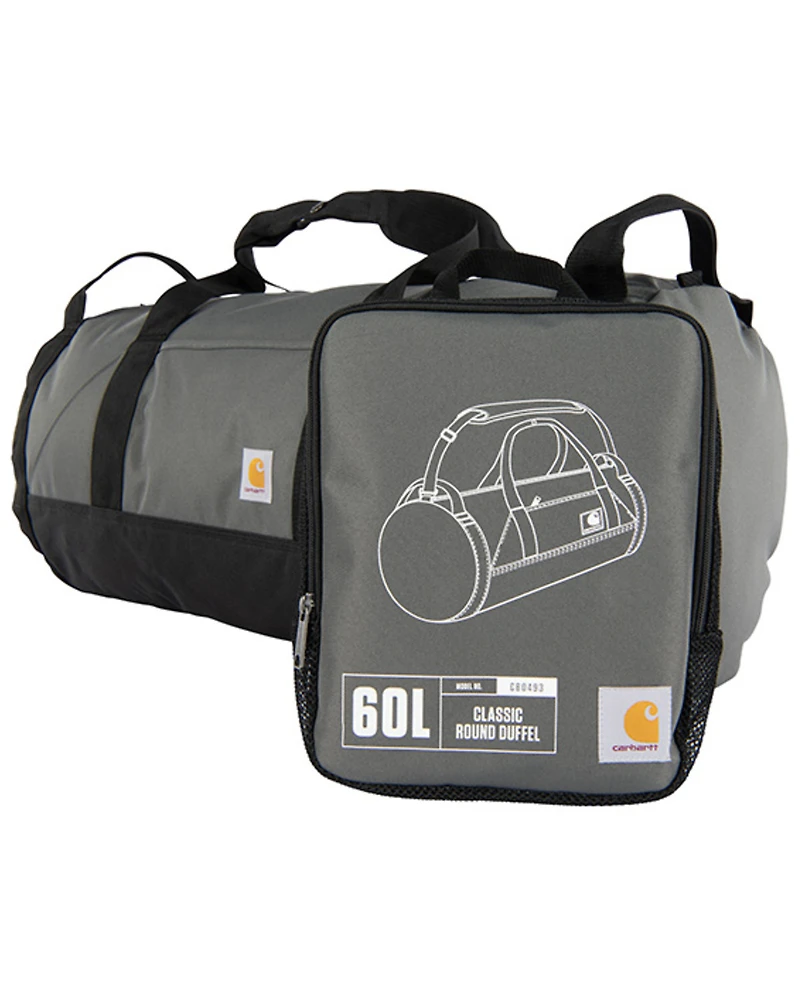 Carhartt 60L Classic Round Duffel Bag