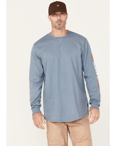 Hawx Men's FR Logo Long Sleeve Work T-Shirt