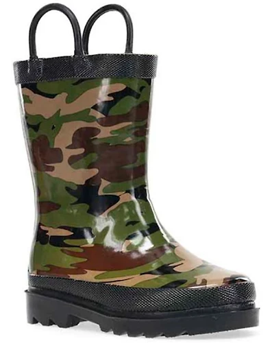Western Chief Boys' Camo Rain Boots