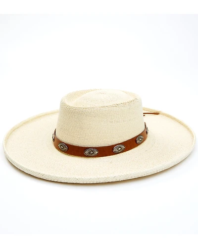 Idyllwind Women's Sunset Rider Palm Leaf Straw Western Hat