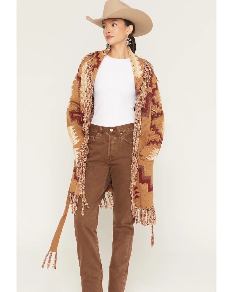Tasha Polizzi Women's August Southwestern Print Cardigan