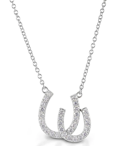 Kelly Herd Women's Double Horseshoe Necklace