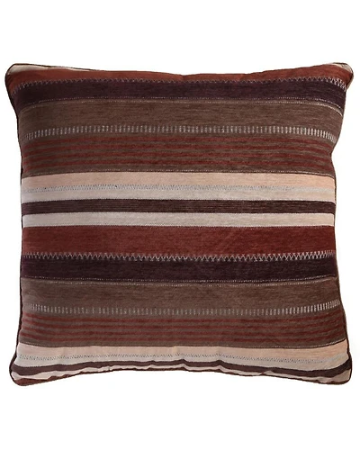 Carstens Home Old West Stripe Southwestern Euro Pillow Cover