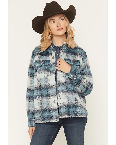 Shyanne Women's Sherpa Collar Shacket