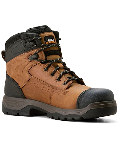 Ariat Men's 6" Turbo Duratread XTR Waterproof Work Boots - Carbon Toe