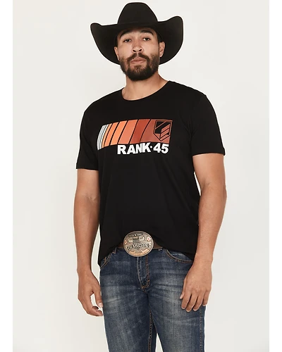 RANK 45® Men's Pole Position Short Sleeve Graphic T-Shirt