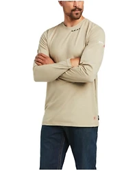 Ariat Men's FR Base Layer Long Sleeve Work T-Shirt - Big