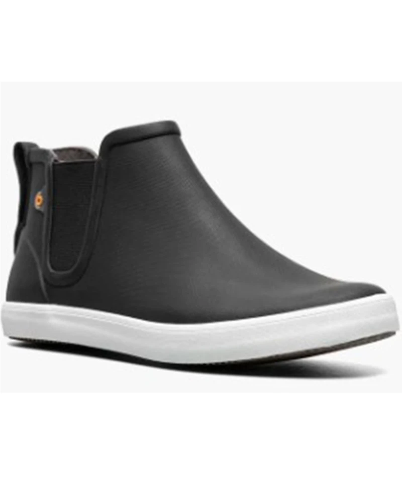 Bogs Women's Kicker Waterproof Rain Chelsea Work Boots - Round Toe