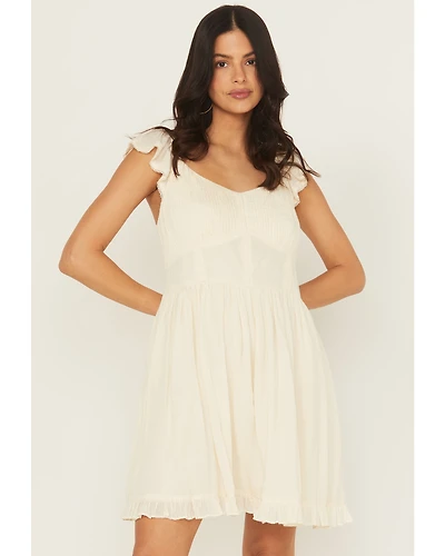 Shyanne Women's Tie-Back Mini Dress