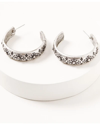 Shyanne Women's Shiloh Ridge Hoop Earrings