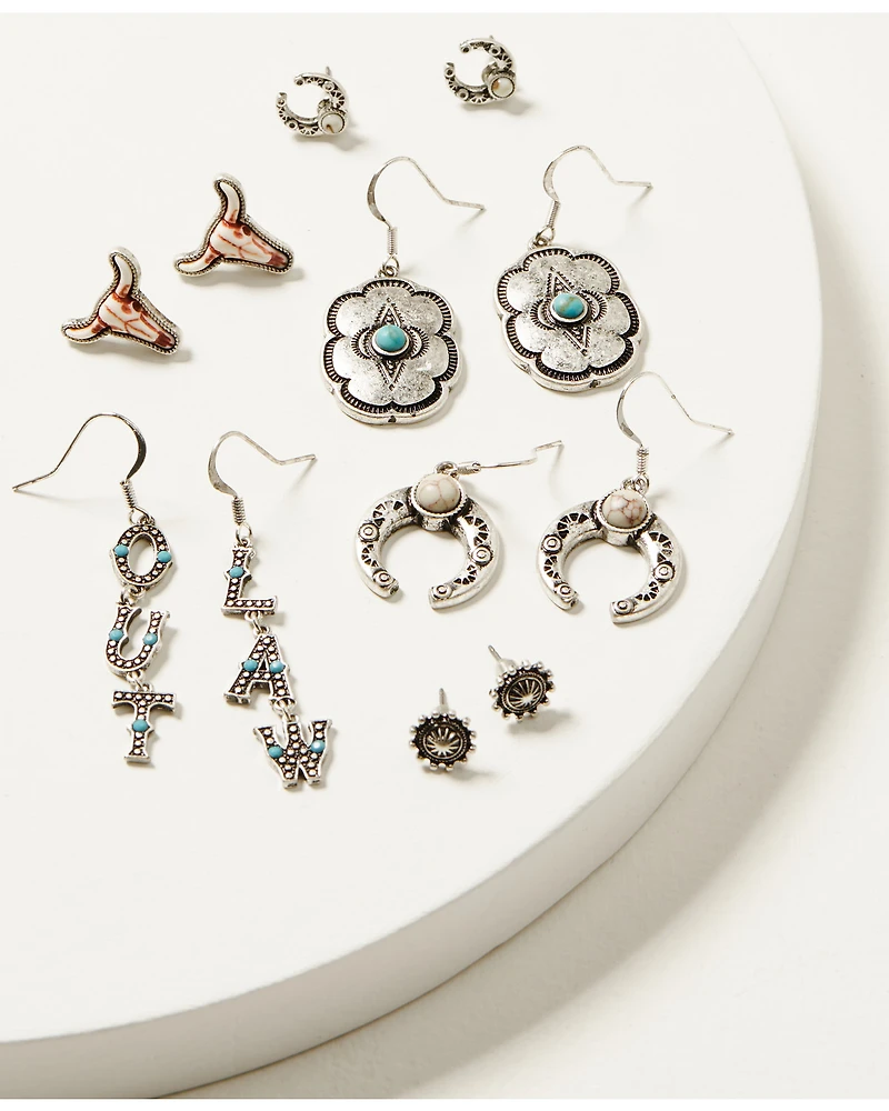 Idyllwind Women's Calais Outlaw Earring Set - 6 Piece