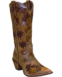 Rawhide Women's 13" Floral Embroidered Fashion Boots