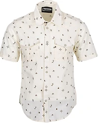Mountain Khakis Men's Rodeo Printed Short Sleeve Woven Shirt