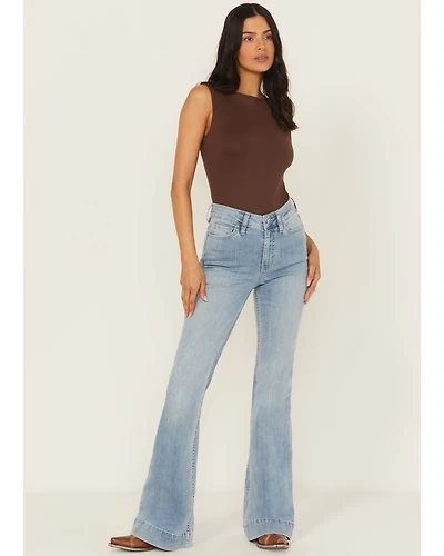 Shyanne Women's Joni High Rise Trouser Super Stretch Denim Jeans