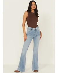 Shyanne Women's Joni High Rise Trouser Super Stretch Denim Jeans