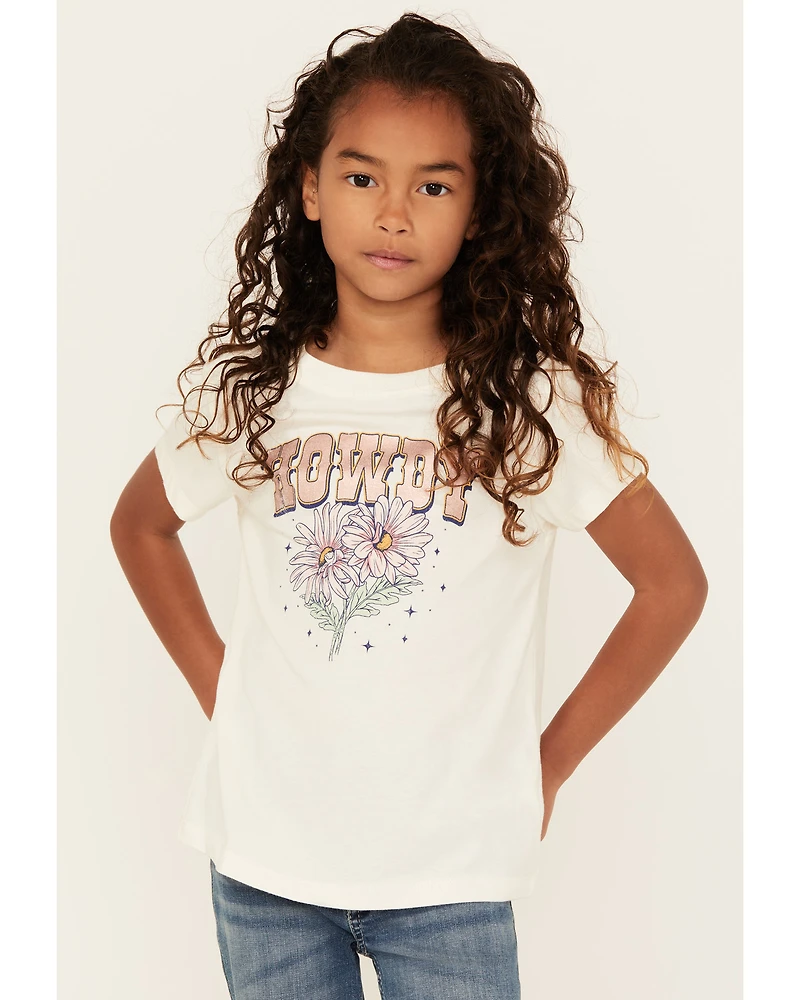 Shyanne Girls' Howdy Short Sleeve Graphic Tee