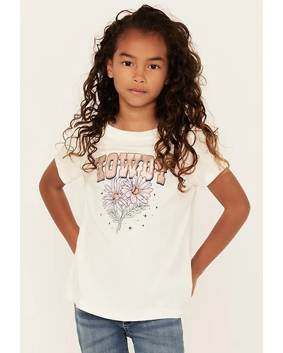 Shyanne Girls' Howdy Short Sleeve Graphic Tee
