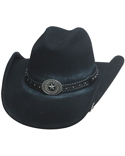 Bullhide Hats Men's Cowboy Collection Stray Bullet Wool Felt Western Hat