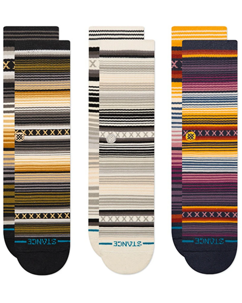 Stance Men's For Curren Crew Sock Pack - 3 Piece